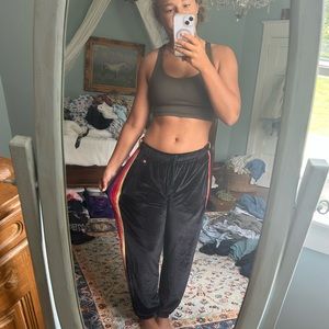 Velour AV sweatpants WITH POCKETS